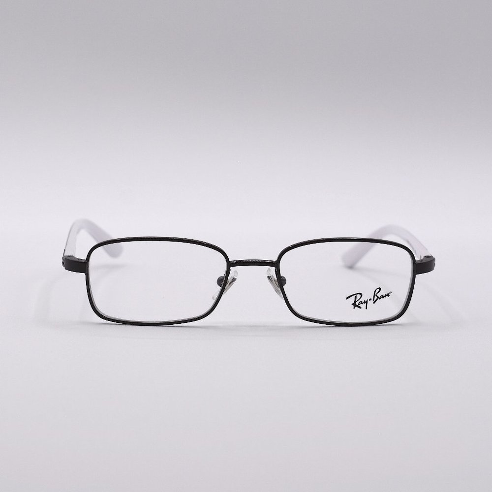 RAY-BAN JUNIOR RB1037 4005 BLACK WHITE AUTHENTIC EYEGLASSES FRAME - Picture 4 of 7